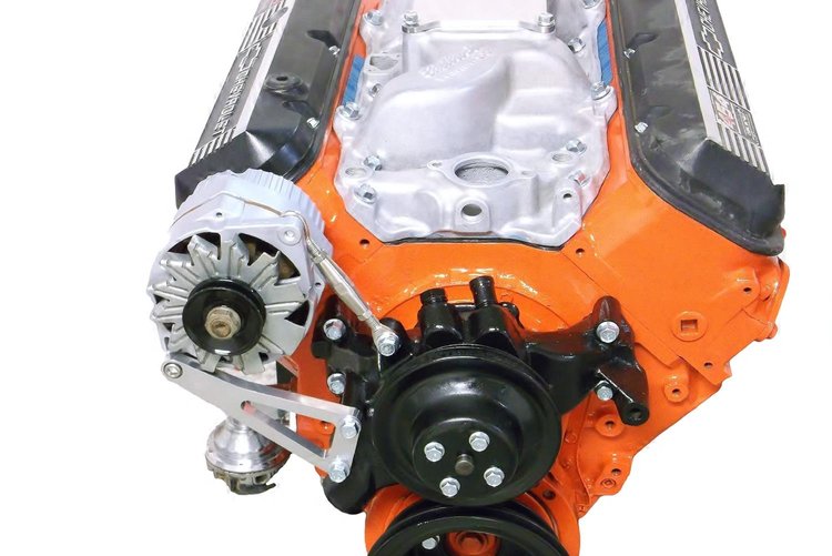 Billet Alternator Bracket for Big Block Chevy with Long Water Pump