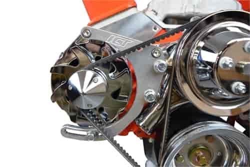 Billet Alternator Bracket for Small Block Chevy with Long Water Pump