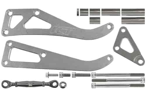 Billet Alternator Bracket for Small Block Chevy with Long Water Pump