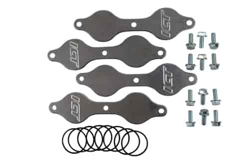 Engine Storage Block Off Plates for LS Exhaust Manifold Ports