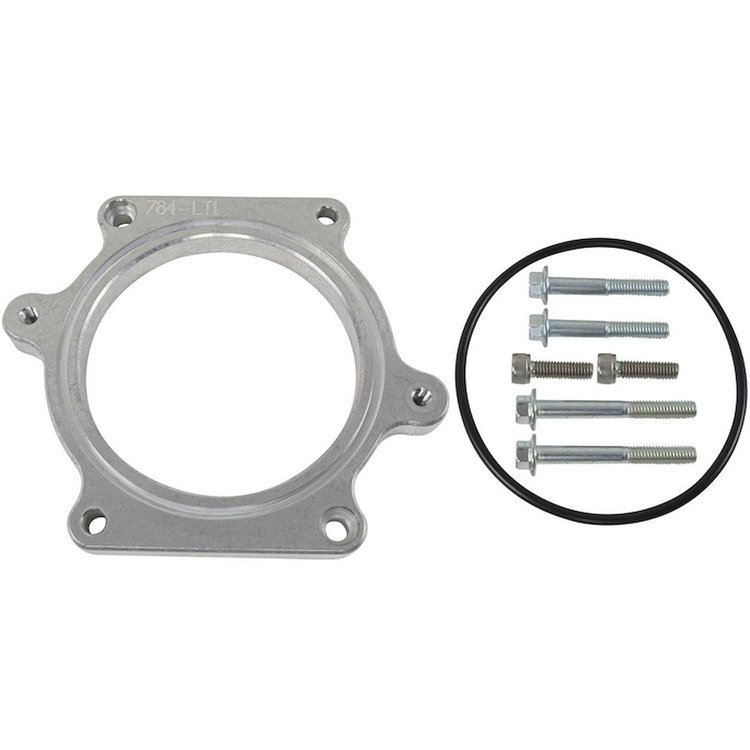 GM Gen V LT Throttle Body Angle Adapter Rotates LT1 & LT4 Throttle Bodies to 11 O'Clock on LT4 Supercharger
