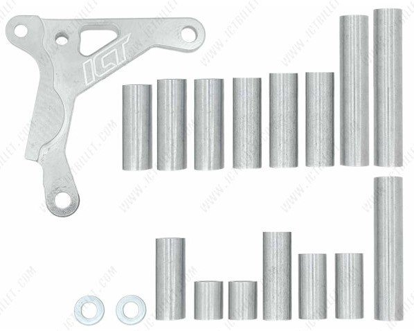 Iron Block Accessory Support Bracket for GM LS Engines w/Cast Iron Blocks