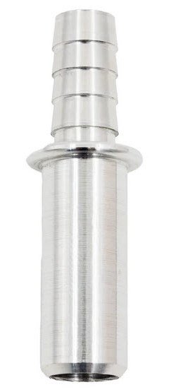 551927-375BA Hose Barb Vacuum Port Fitting 3/8 in. GM Trucks Intake Manifold Rear Brake Boost LS LQ4 Engine [Billet Aluminum]