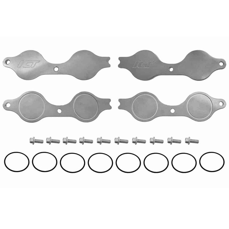 Engine Storage Block Off Plates for LT Exhaust Manifold Ports