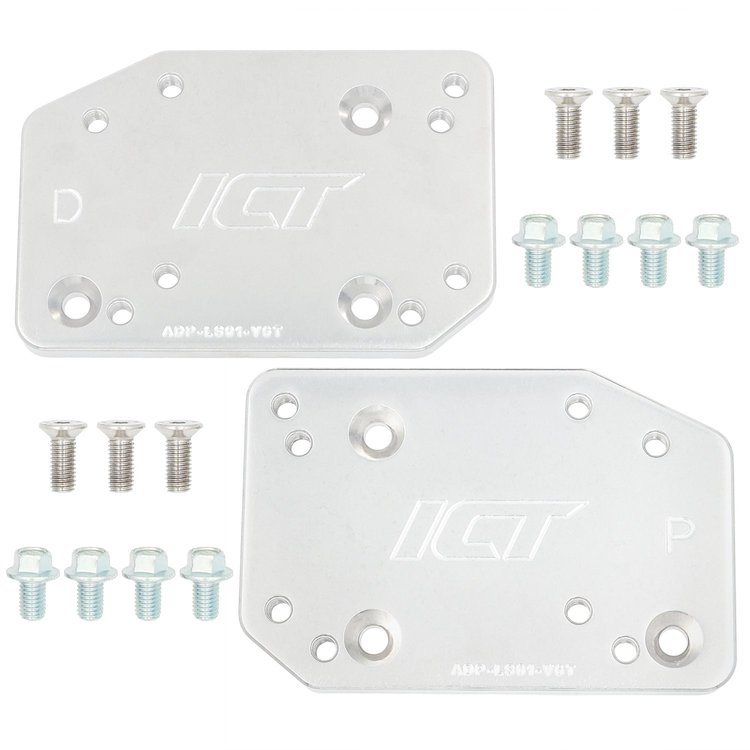 ADP-LS01-V6T V6 to GM LS Engine Swap Bracket Set for 1999-2013 Chevrolet/GMC 1500 Truck