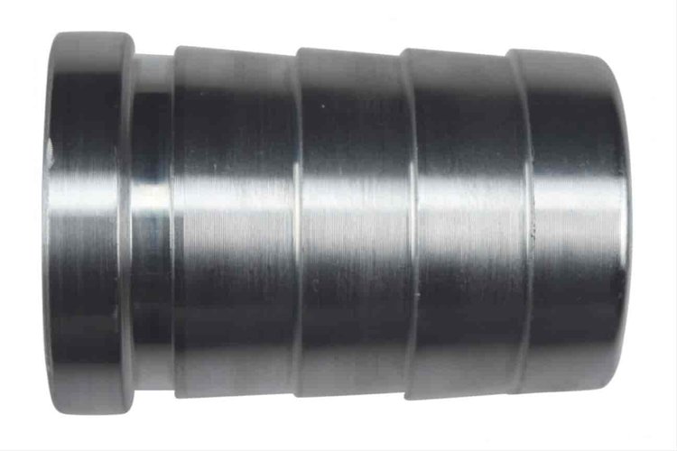 AN617-32 2.0 in. Aluminum Weld Barb - Weldable Fitting Nipple 2 in. Radiator Tank Hose Fitting