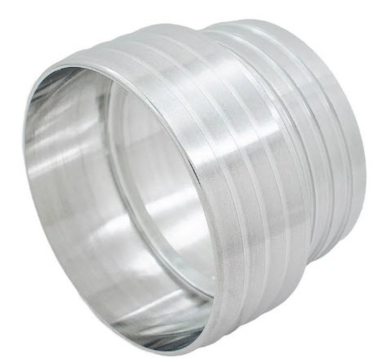 AN627-48-40A Hose Barb Coupler Fitting [3 in. I.D. to 2.500 in. I.D.]