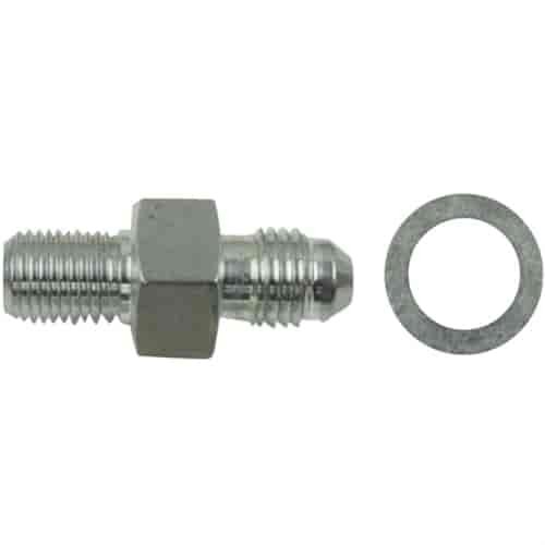 -4 AN Flare to 10mm x 1.0 Metric Adapter Fitting
