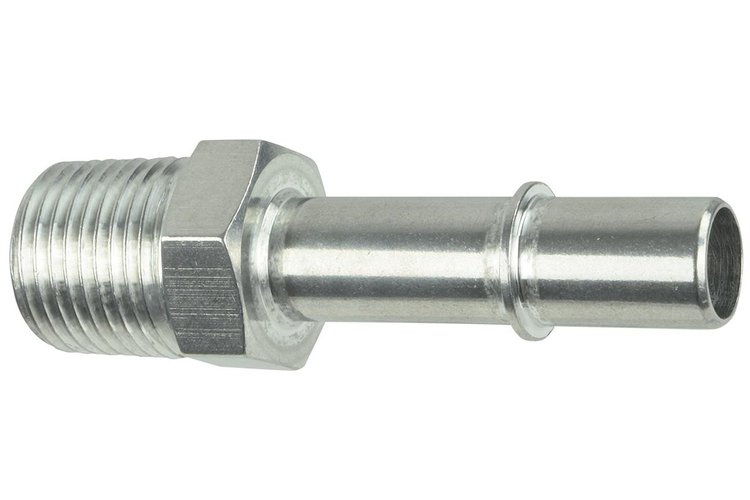 AN817-03-08 1/2 in. Quick Connect Male Fuel Rail Hose to 1/2 in. NPT Adapter Fitting
