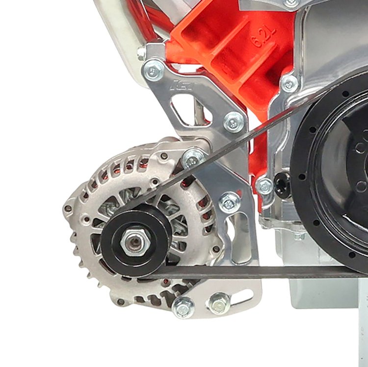 BKT-LS005-1 LS Corvette Ultra Low Mount Alternator Bracket