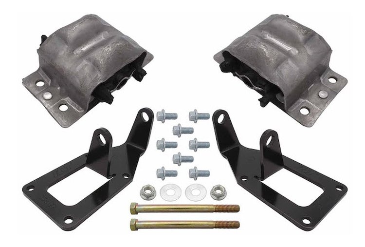 EM-LS-6BBDY GM Gen III/IV LS Engine Swap Mounts for 1977-1996 GM B-Body Cars
