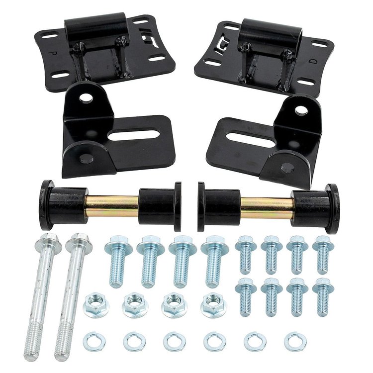EM-LS-FXBDY1 Chevy LS1/LS3 Swap Engine Mount Kit for 1978-2004 Ford Mustang