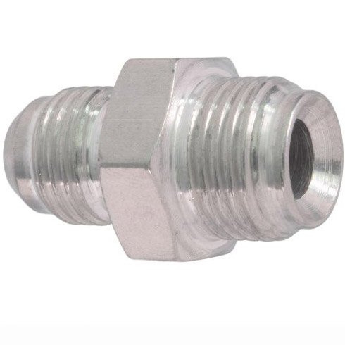 Power Steering Adapter Fitting [-6 AN to 5/8 in.-18 Inverted Flare]