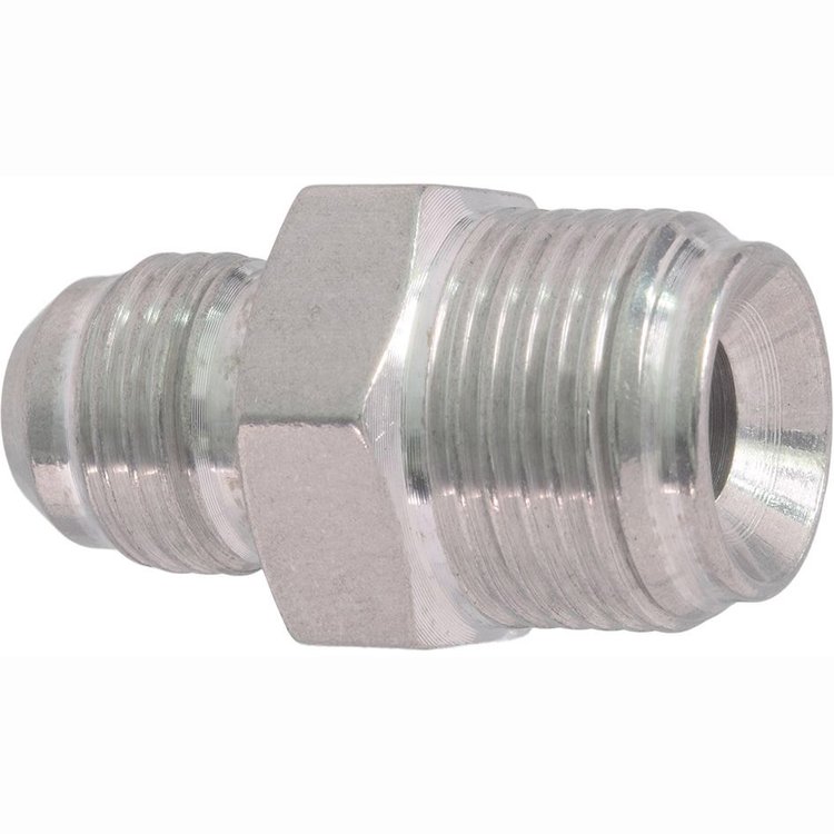 Power Steering Adapter Fitting [-6 AN to 11/16 in.-18 Inverted Flare]