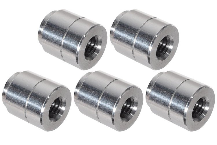 F375-16BUNG-5 Aluminum Weld-On Bungs [3/8 in.-16 Thread]