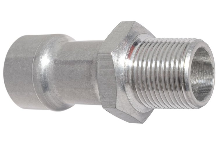 F750NP750NPX 3/4 in. NPT Extension Male/Female 2.400 in. Aluminum Fitting