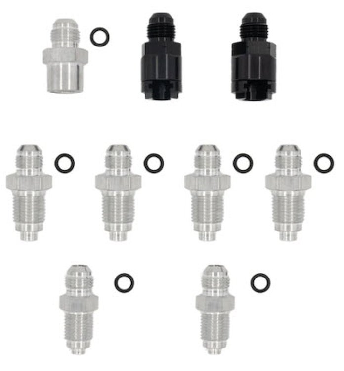 FUEL-LINE-KIT-OBS GM Gen III/IV LS Engine Swap Fuel Line Fitting Kit for 1988-1998 OBS (Old Body Style) Chevy, GMC Trucks