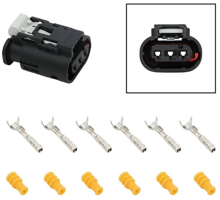 WC0IL50 Oil Pressure Sensor Connector Component Kit GM Gen V LT Engines