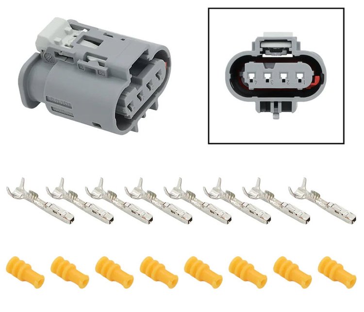 WC0XY51 Downstream Oxygen Sensor Connector Component Kit GM Gen V LT Engines