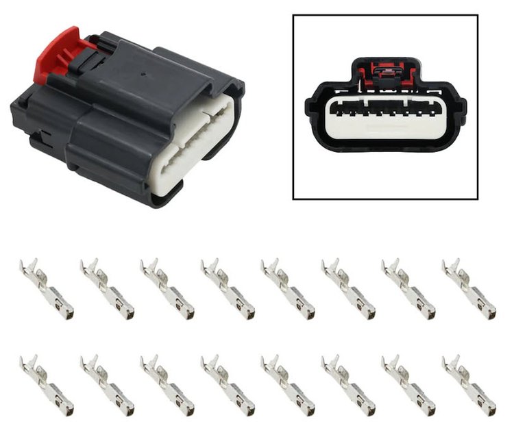 WCMAF50 Mass Air Flow Sensor Connector Component Kit GM Gen V LT Engines
