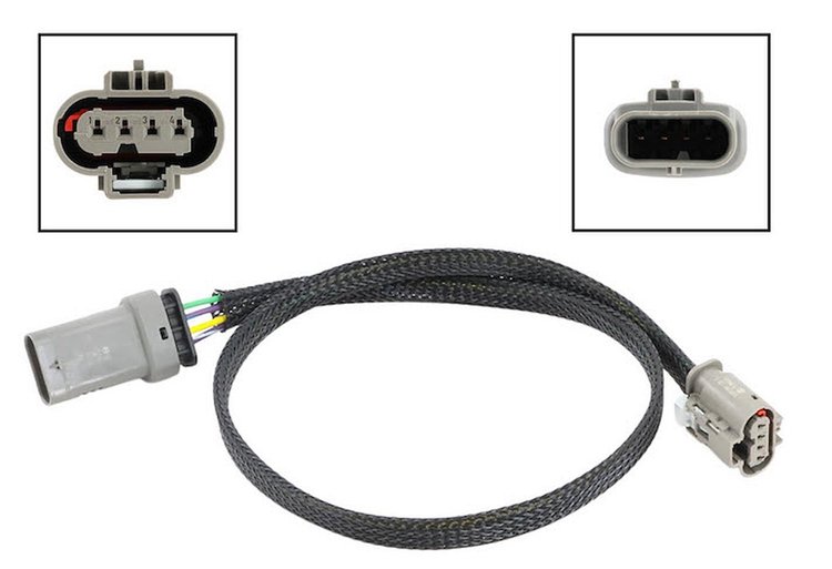 ICT Billet WE0XY52-24 Oxygen-Sensor Extension Harness for GM Gen V LT Upstream Bank 2 (24 in.)