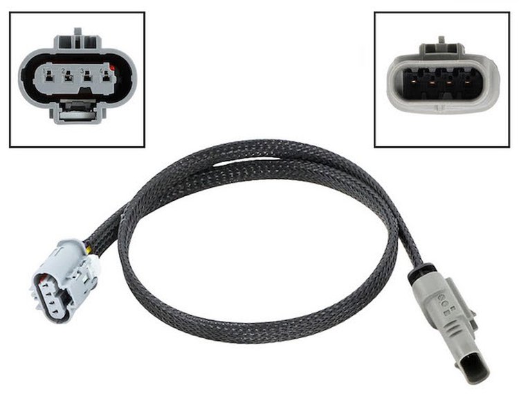 ICT Billet WE0XY53-24 Oxygen-Sensor Extension Harness for GM Gen V LT Downstream Bank 2 (24 in.)