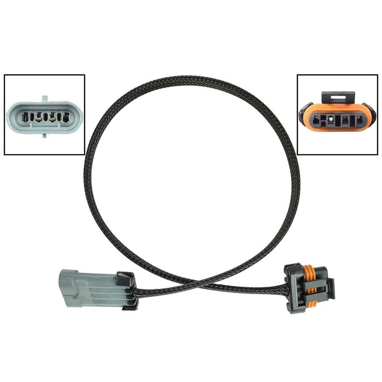 36 in. Alternator Wire Harness Extension GM LS Engines (4-Pin Connector)