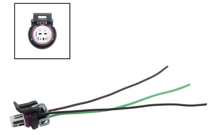 WPACPS50 Air Conditioning 3-Wire Pigtail for High Pressure Line Switch GM Gen V LT Engines
