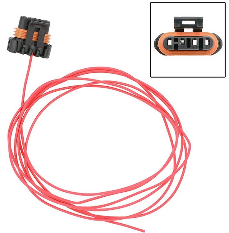 WPALT32 Alternator Wire Pigtail 4-Pin 72 in. for LS Engines [TXL Wire]