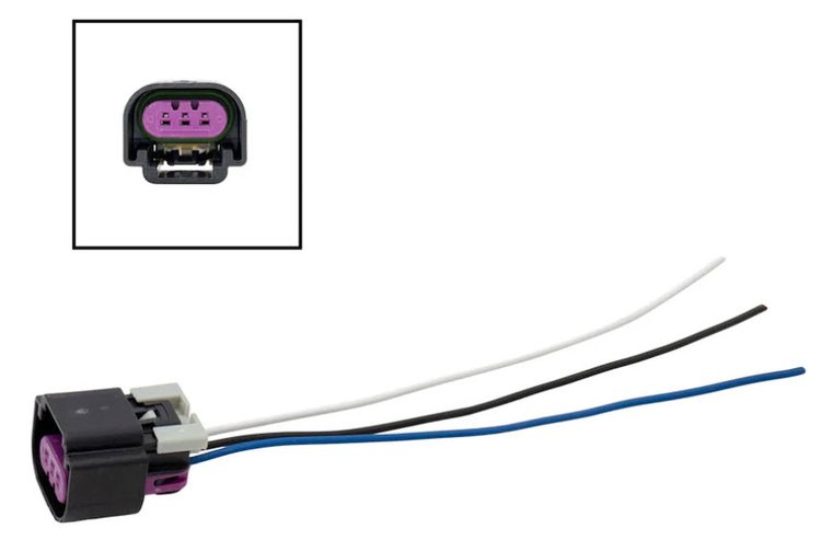 WPBCS50 Battery Current Sensor Female Wire Pigtail Connector GM Gen V LT Engines