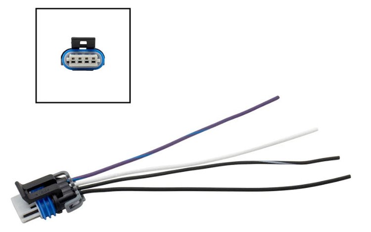 WPCIL50 Ignition Coil Harness Pigtail Connector GM LT Gen V Engines