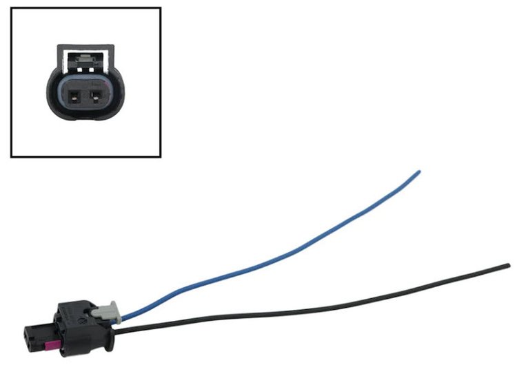 WPCTS50 Coolant Temperature Sensor Pigtail Harness Connector Fits Select GM L82, L84, and L87 Gen V LT Engines
