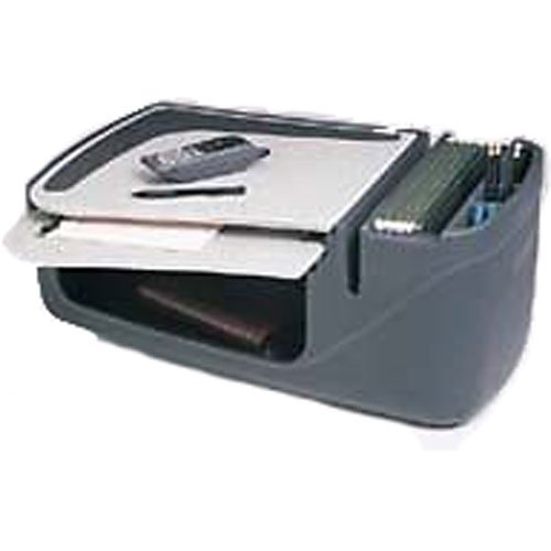 Mobile Office Organizer Large Desktop with Slide Out Writing Surface