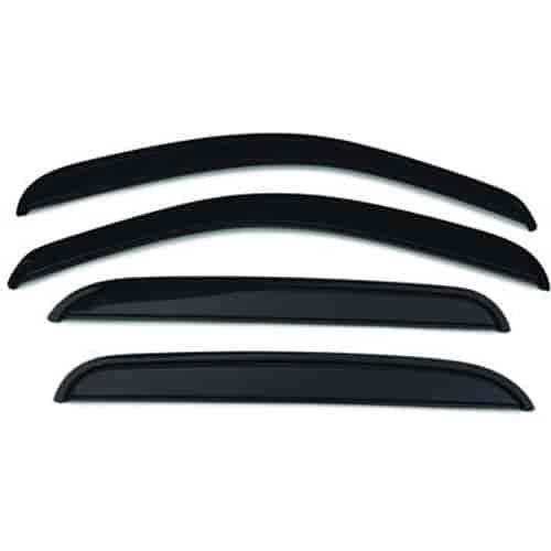 Side Window Weather Deflectors 2007-13 Chevy Silverado Extended Cab