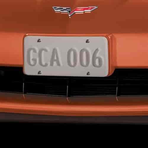 Front License Plate Holder 2010-13 Chevy Corvette