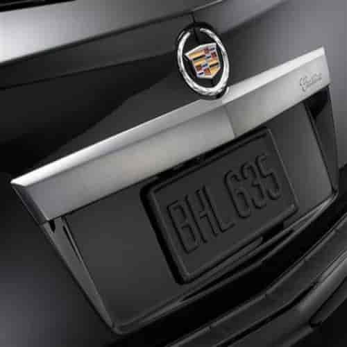 Rear Liftgate Applique 2013-14 Cadillac SRX without Rear View Camera