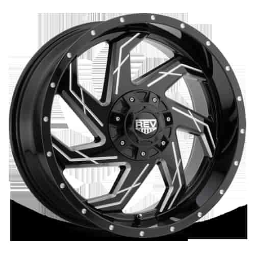 895 REV 17X9 GLOSS BLACK