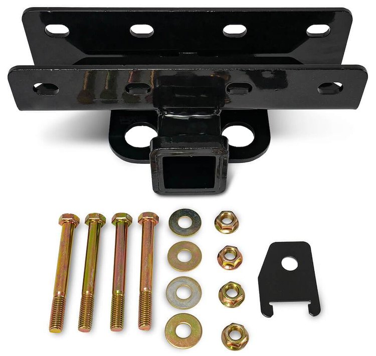 Bolt-On Accessory Hitch fits Select Late-Model Jeep Wrangler JK/JL