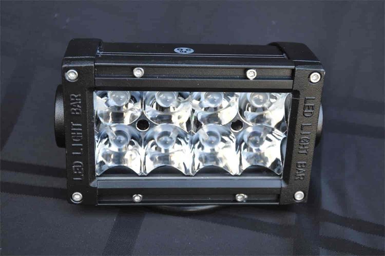 5" LED LIGHT BAR 24W CHRM