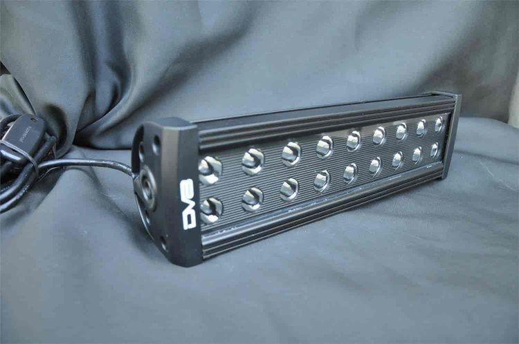 12" LIGHT BAR 72W BLK