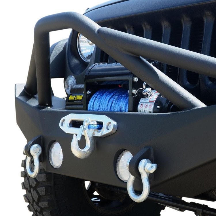 JK FRONT BUMPER MID FOG