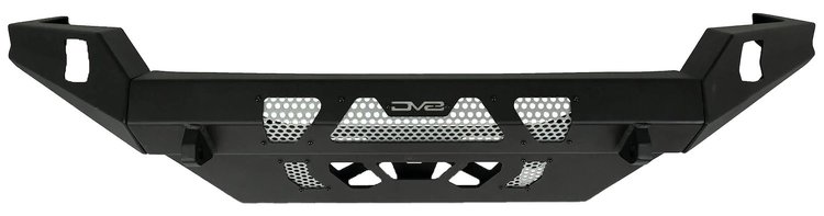 MTO Series Steel Front Bumper for Late-Model Toyota Tacoma [Black]