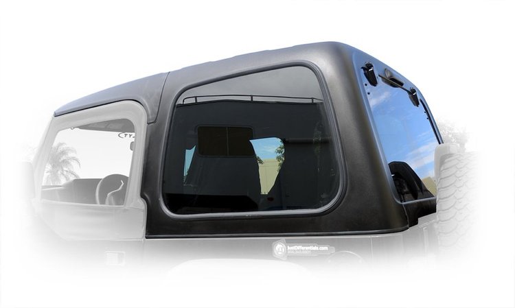 Ranger Square Back Hard Top for 1996-2006 Jeep Wrangler TJ