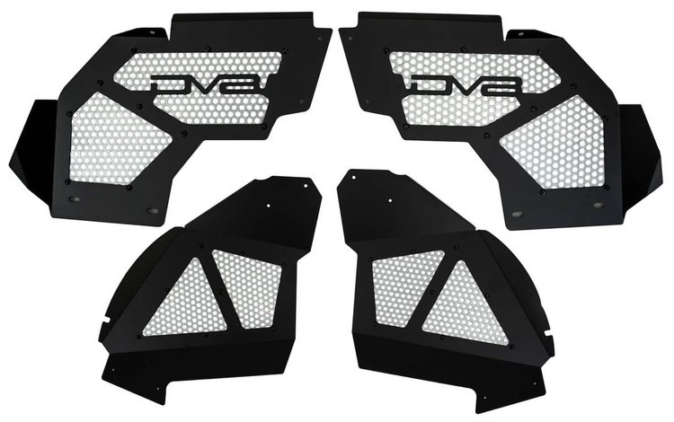 INFEND-06FB Front Inner Fenders Fits Select Jeep Wrangler JL and Gladiator JT