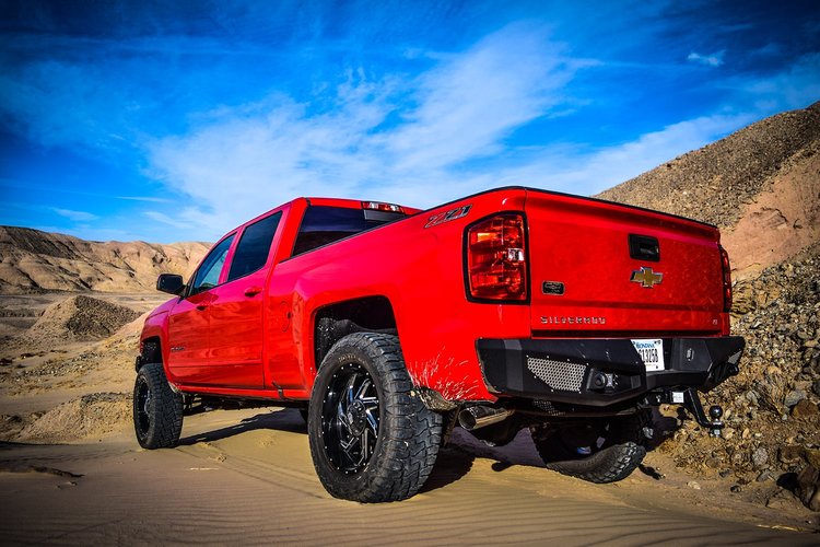SILVERADO REAR BUMPER