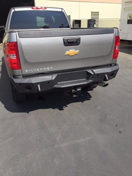 SILVERADO REAR BUMPER