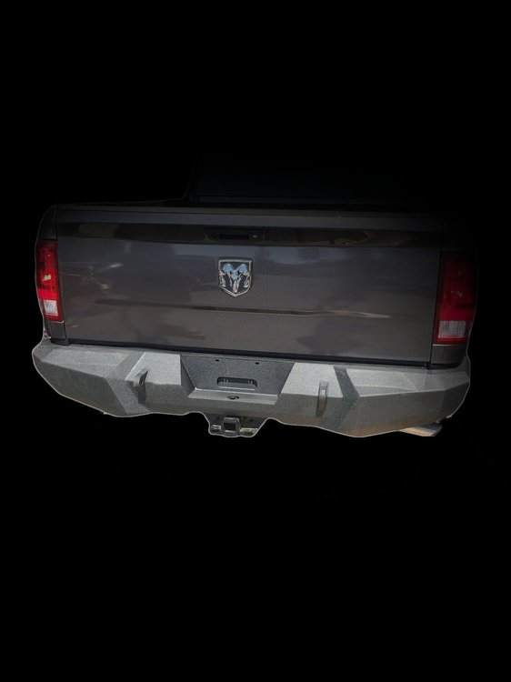 RAM 1500 REAR BUMPER