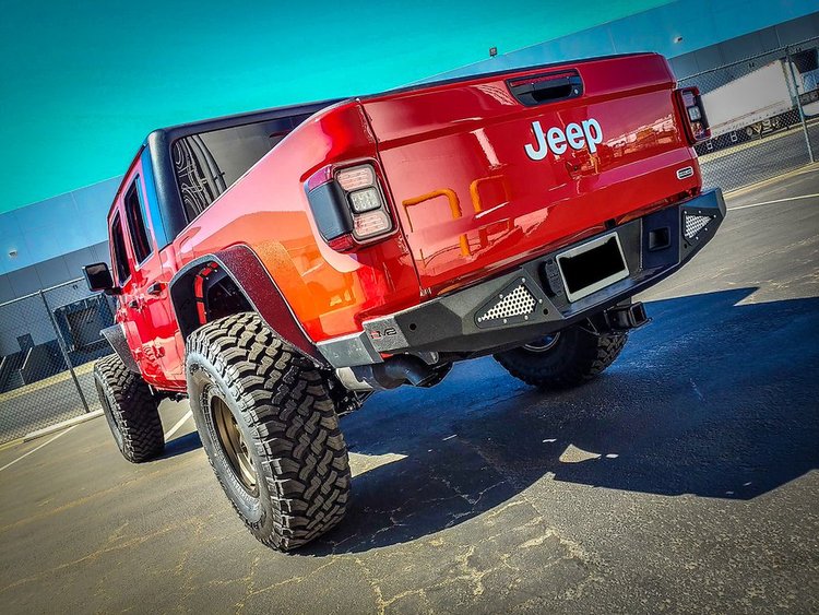 REAR GLADIATOR JT BUMPER