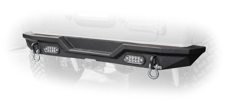 Rear Bumper with LED Lights for 2018-2019 Jeep Wrangler JL