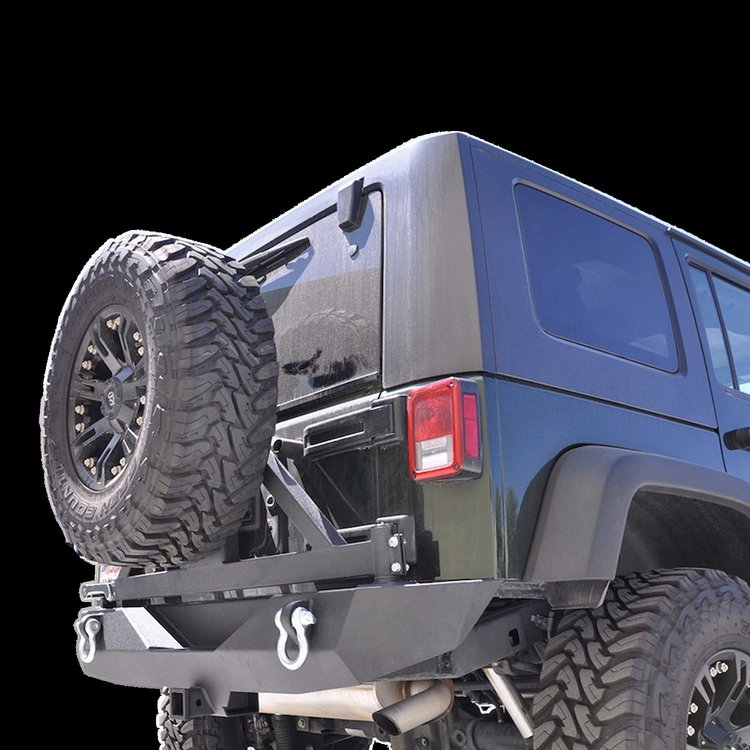JK REAR BUMPER W/TIRE